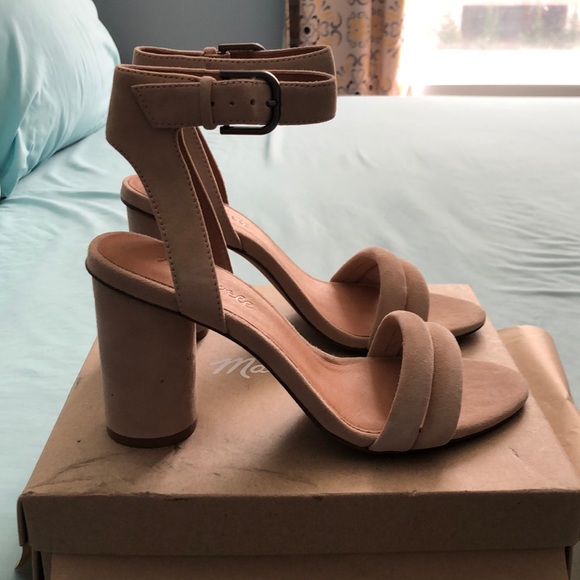 madewell the rosalie high heel sandal